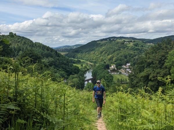 Southern section of Offa's Dyke Path walking holiday