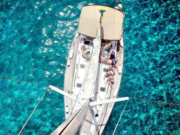 Sailing adventure in the Cyclades, Greece