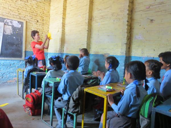 Family volunteering and adventure holiday, Nepal