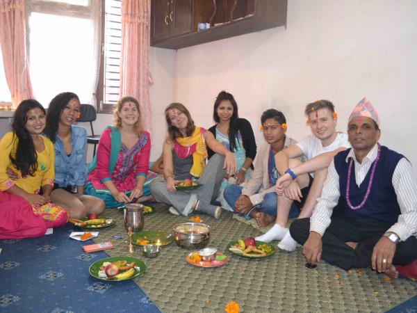 Family volunteering and adventure holiday, Nepal