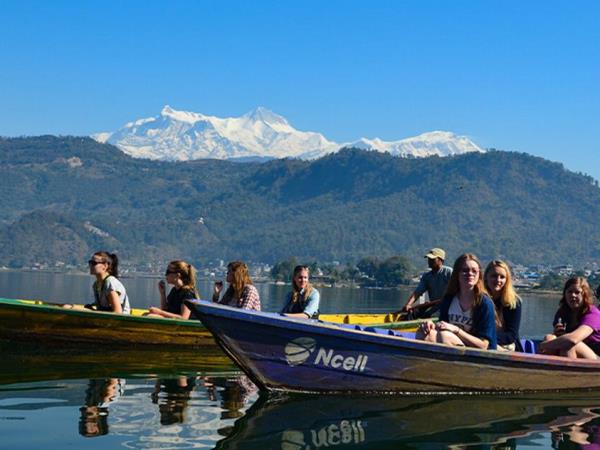 Family volunteering and adventure holiday, Nepal