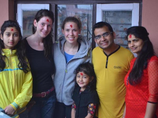 Family volunteering and adventure holiday, Nepal