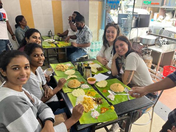 Teaching and community volunteering in Kerala