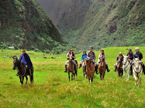 Ecuador horse riding holiday