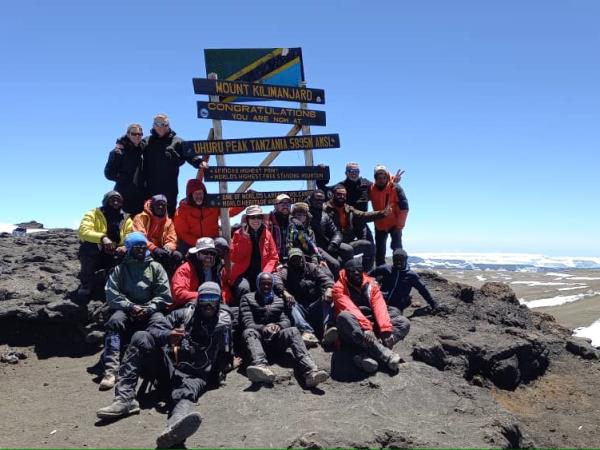 Kilimanjaro Lemosho route hiking in Tanzania