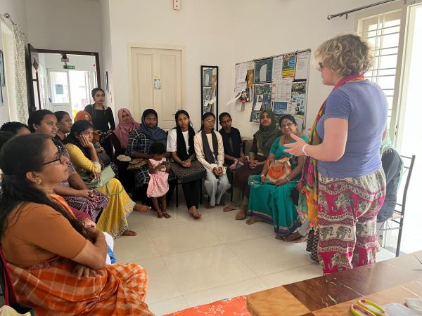 Teaching assistant volunteering in Kerala 