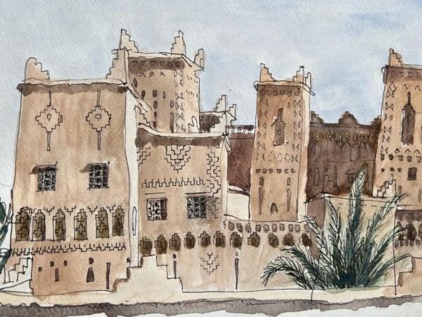 Painting holiday in Morocco