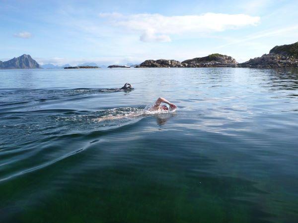 Lofoten swimming holiday in Norway