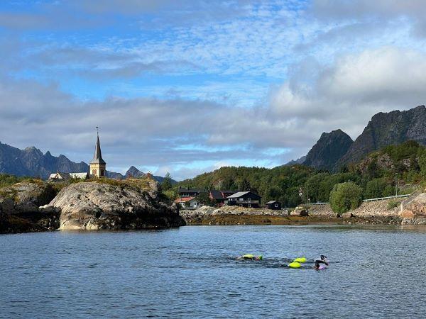Lofoten swimming holiday in Norway