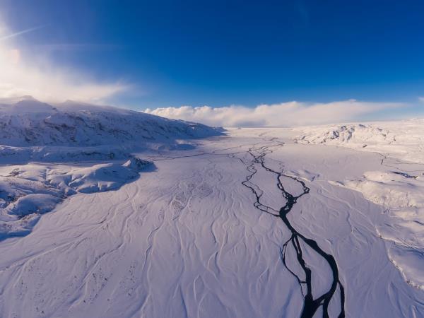 Iceland winter hiking expedition