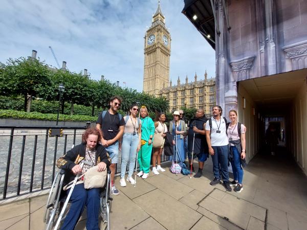 London holiday for blind travellers