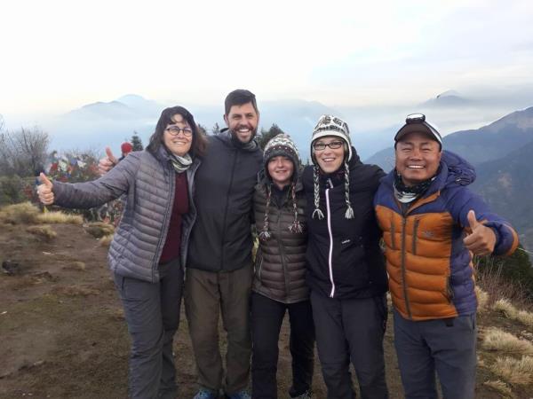 Family adventure trek in Nepal