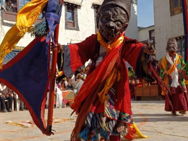 Tiji festival holiday in Upper Mustang, Nepal