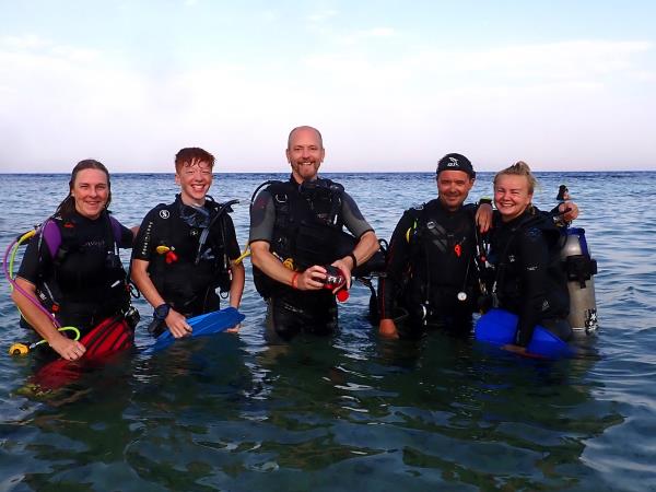 Family scuba diving holidays in the Red Sea