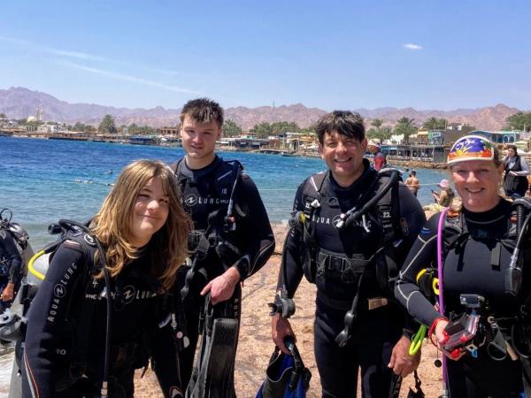 Family scuba diving holidays in the Red Sea