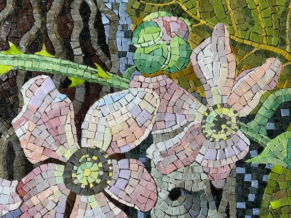 Art retreat in Greece, Smalti mosaics