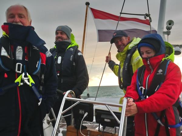 North Sea sailing course, mile builder