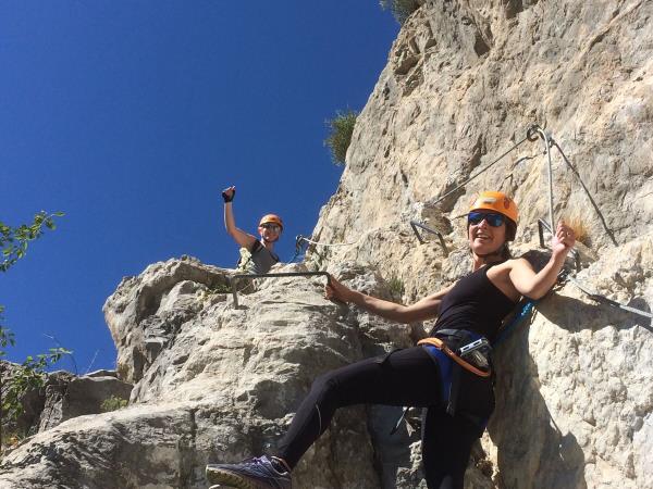Via ferrata holiday in France