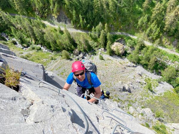 Via ferrata holiday in France