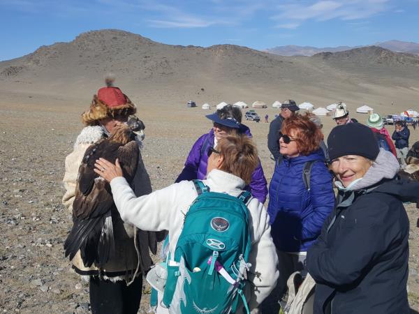 Mongolia holiday with eagle hunters