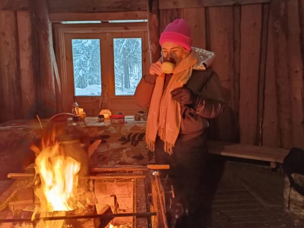 Finland wilderness cabin and activities holiday