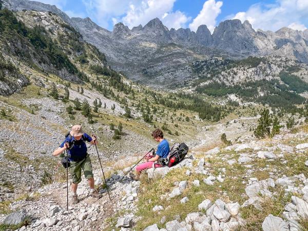Albania walking holiday for families