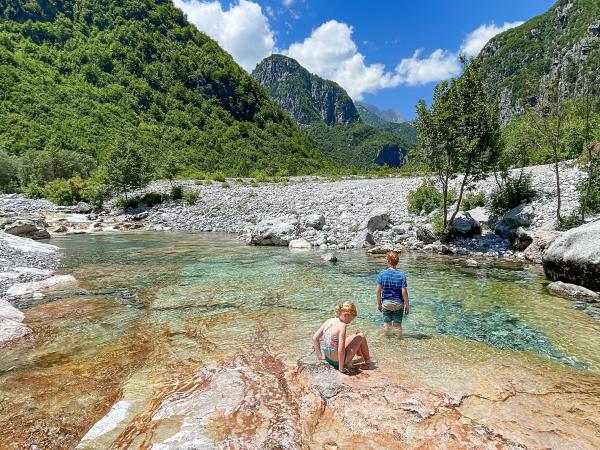 Albania walking holiday for families