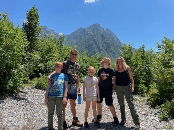 Albania walking holiday for families