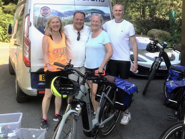 Lake District cycling tour, short break