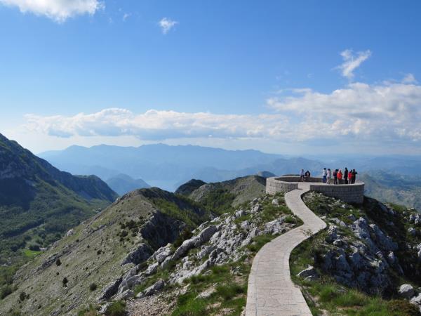 Montenegro walking holidays, self guided
