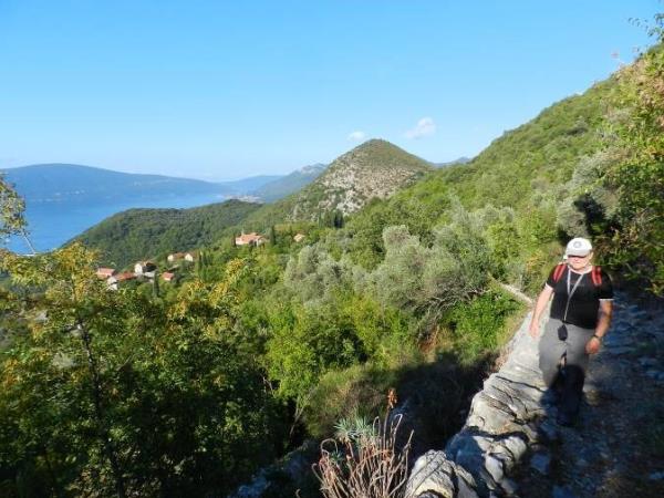 Montenegro walking holidays, self guided