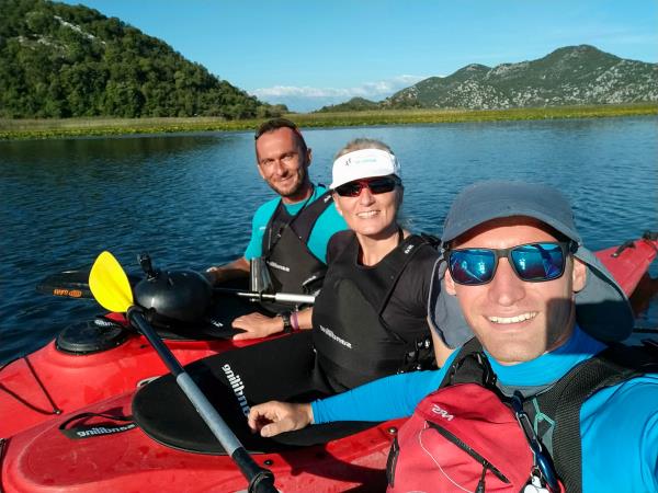 Canoeing and kayaking holiday in Montenegro, Lake Skadar