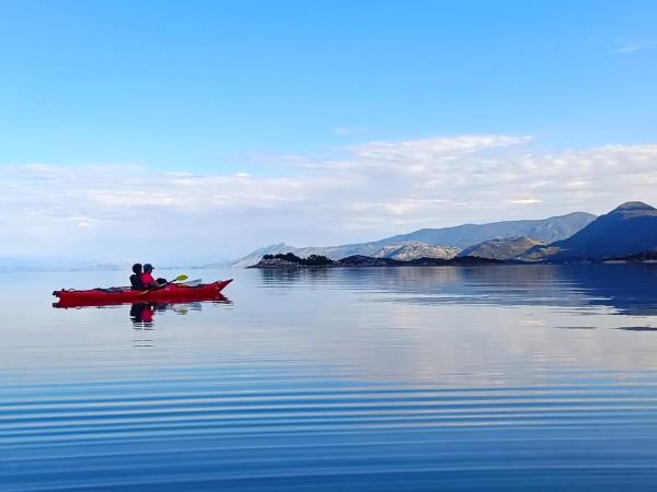 Canoeing and kayaking holiday in Montenegro, Lake Skadar