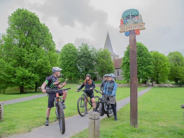 Mountain biking short break, England