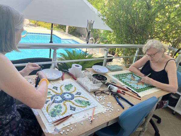 Mosaic making holiday in Turkey