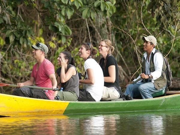 Madidi wildlife tour at Chalalan ecolodge, Bolivia