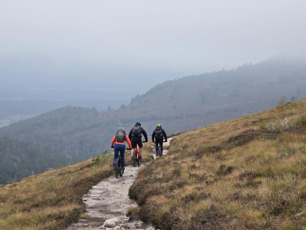 Mountain biking holiday in Scottish Highlands