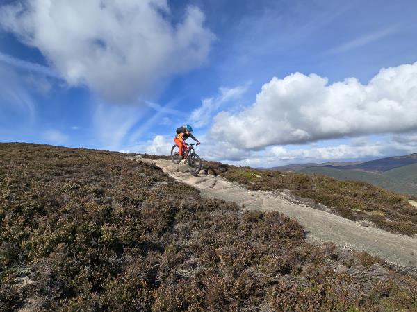 Mountain biking holiday in Scottish Highlands