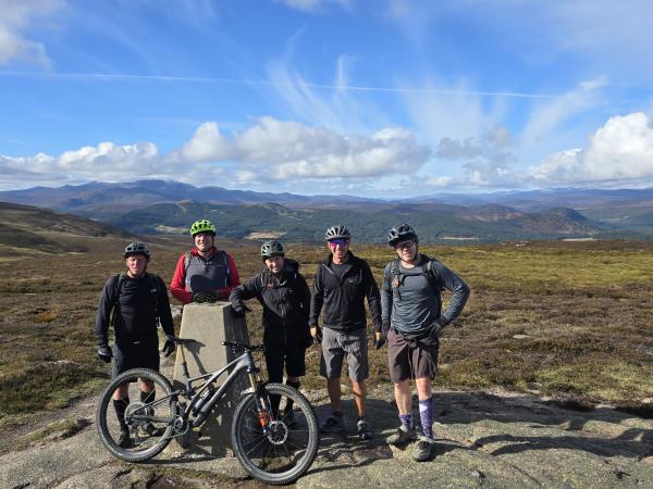Mountain biking holiday in Scottish Highlands