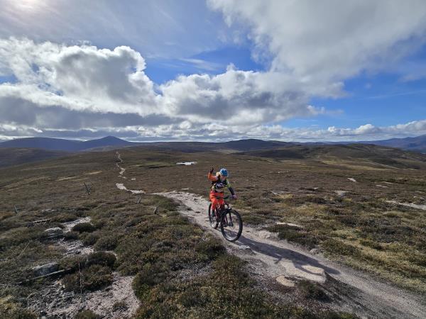 Mountain biking holiday in Scottish Highlands