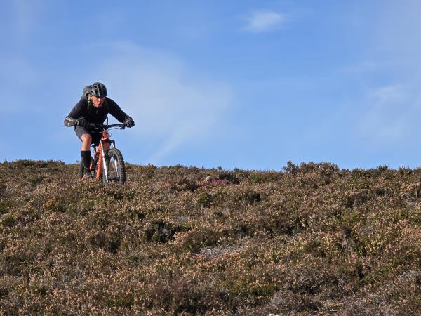 Mountain biking holiday in Scottish Highlands