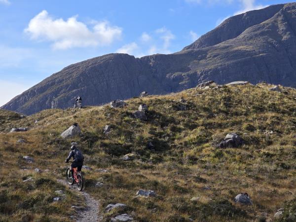 Mountain biking holiday in Scottish Highlands