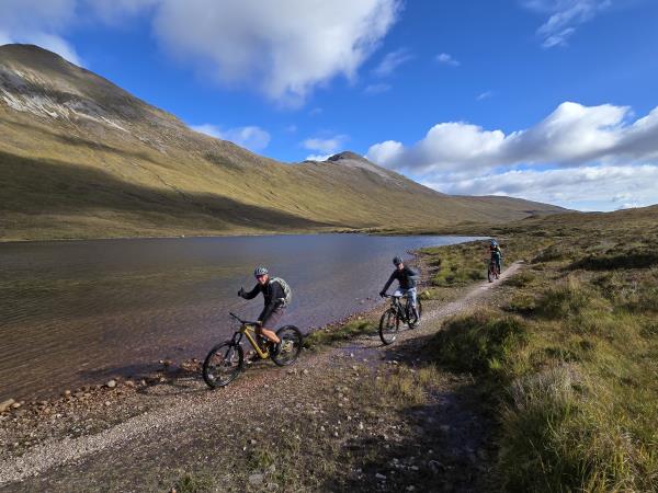 Mountain biking holiday in Scottish Highlands