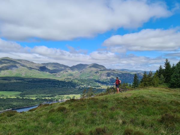 Lake District mountain biking short break, England