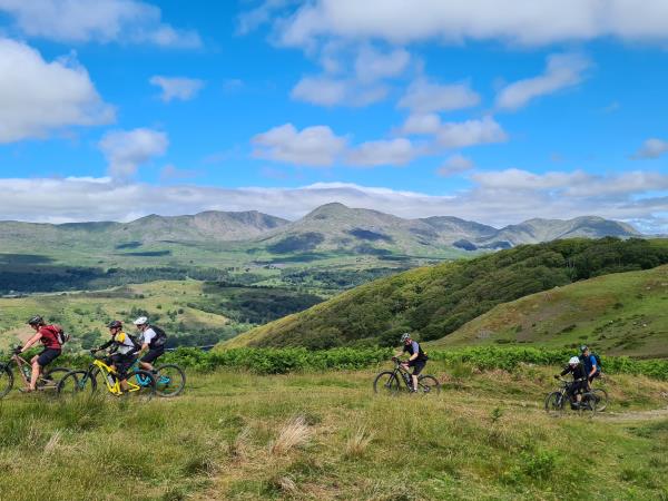 Lake District mountain biking short break, England