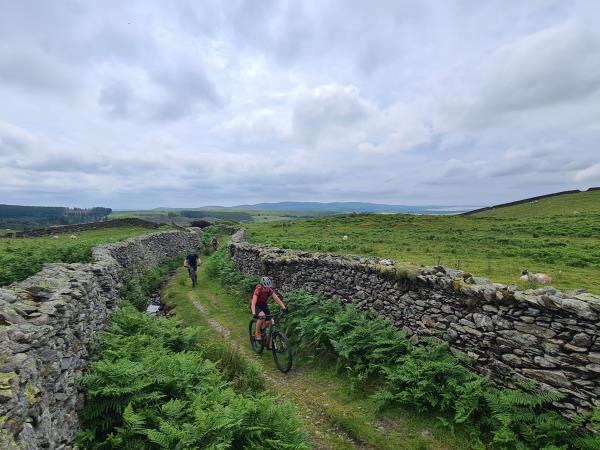 Lake District mountain biking short break, England