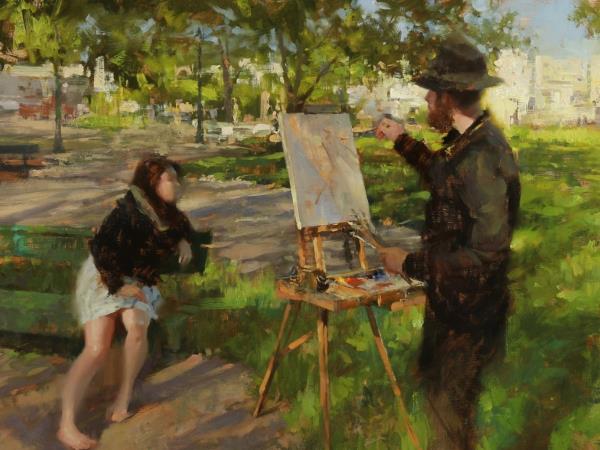 Painting holiday in Italy with Hsin-Yao Tseng 