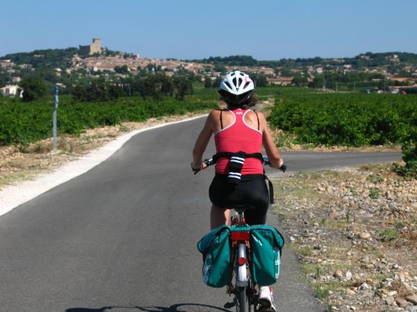 Provence bike and barge tour, France