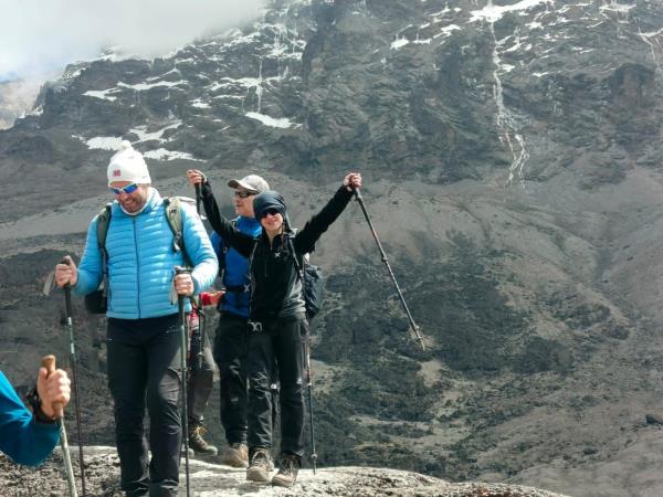 Kilimanjaro Lemosho route hiking in Tanzania