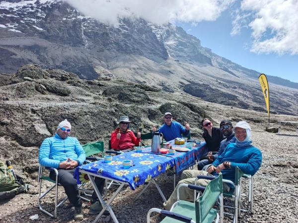 Kilimanjaro Lemosho route hiking in Tanzania